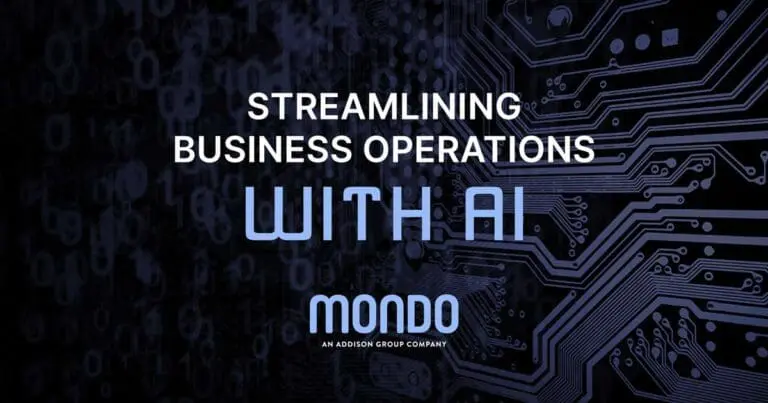 Streamlining Business Operations with AI