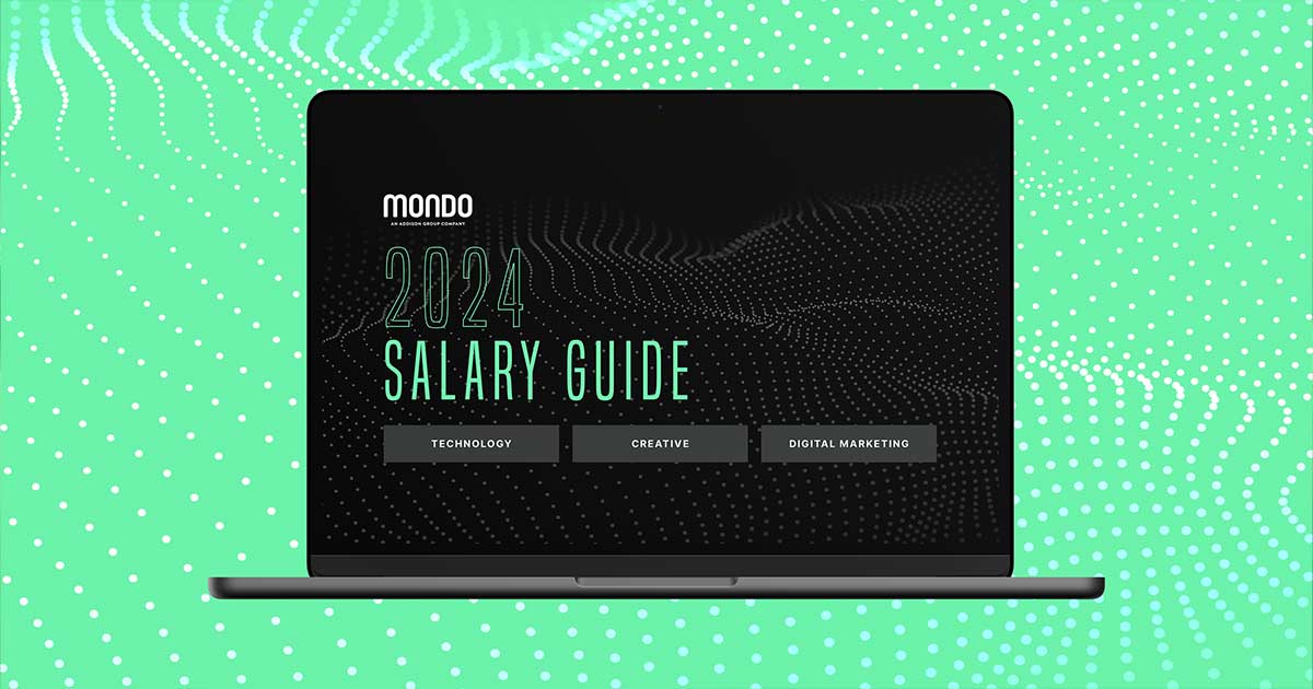 2024 Salary Guide Tech Creative Digital Marketing Mondo 2024 Salary Guide Featured Image 
